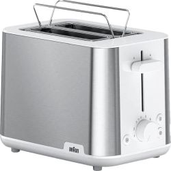 HT 1510 WH PurShine Toaster weiß/silber (0X23010039)