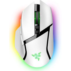 Basilisk V3 Pro Wireless Maus mercury white (RZ01-04620200-R3G1)