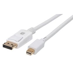 TECHLY Mini-DisplayPort M auf DisplayPort M Kabel 4K (ICOC-MDP-010T4K)