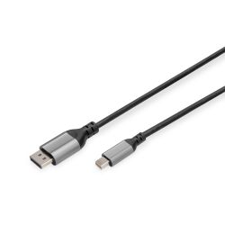DIGITUS DisplayPort Adapterkabel mini DP->DPort  St/ (DB-340106-020-S)