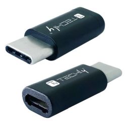 TECHLY Adapter USB-C M auf Micro USB F 480Mbps (IADAP-USBC-MBKT)