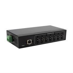 EXSYS EX-11217HMVS 7 Port USB 2.0 Metall HUB mit Netzte (EX-11217HMVS)