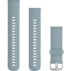 Schnellwechsel Ersatzarmband 20mm Silikon azurblau (010-12691-06)