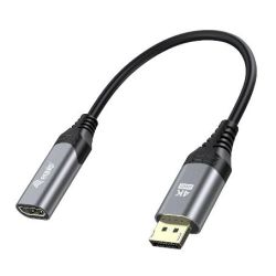 Equip Displayport->HDMI Adapter 1.2 St/Bu    4K/60Hz grau (133445)