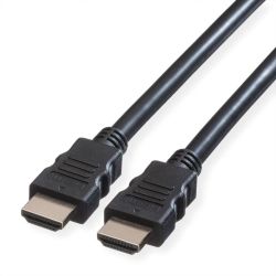 VALUE 8K HDMI Ultra HD Kabel mit Ethernet, ST/ST, schwarz (11.99.5905)