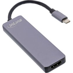 Multifunktions-Hub + Card Reader USB-C 3.0 grau (33271I)