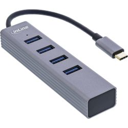 4-port USB 3.0 Hub grau USB-C 3.0 (33271N)