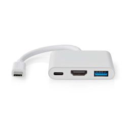 USB Multi-Port-Adapter | USB 3.2 Gen 1 | USB-C™ Stec (CCGB64770WT01)