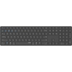 Rapoo E9800M Multi-Mode Wireless Ultra-Slim Keyboard dunkelgrau (13547)