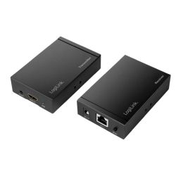 LogiLink HDMI-Extender-Set über LAN, 50m, 4K/30Hz, HDCP, IR (HD0024)