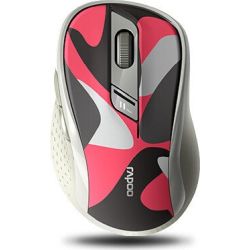 Rapoo M500 Silent Multi-Mode Wireless Maus camouflage rot (18111)