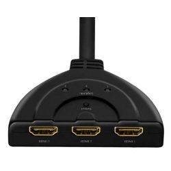 LogiLink Switch HDMI,3-port,bidirekt(1x3/3x1),4K/30Hz,CEC (HD0040)