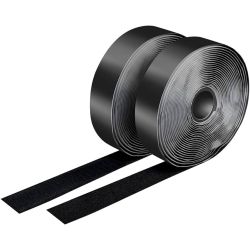Logilink Klettband-Set, schwarz, Breite: 25 mm, Rolle, 5m (KAB0080)