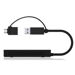 Splitter IcyBox mobiler USB 3.2  zu Dual HDMI retail (IB-SPL1029AC)