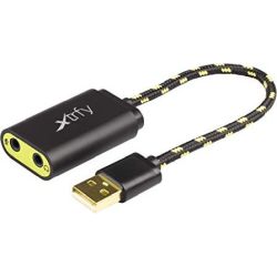 SC 1 USB-Audio-Adapter schwarz/gelb (XG-SC1)