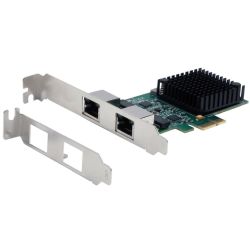 EXSYS EX-60112 2-Port 2.5Gigabit PCIe Netzwerkkarte (EX-60112)