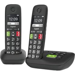 E290A Duo DECT Schnurlostelefon schwarz (L36852-H2921-B101)