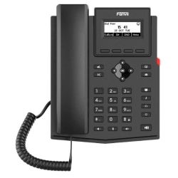 X301W VoIP Telefon schwarz (X301W)