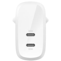 BoostCharge Pro 60W PPS USB-C-Ladegerät weiß (WCB010VFWH)