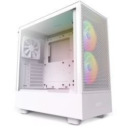 NZXT H5 Flow RGB Gehäuse weiß mit Sichtfenster (CC-H51FW-R1)