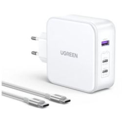 Nexode 140W GaN USB-C 3-Port Wall Charger weiß (15339)