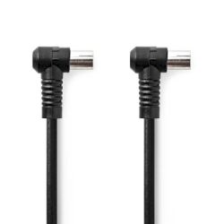 Nedis Koaxial Kabel | IEC (Coax) Stecker | IEC (Coax) Buchse (CSGL40120BK30)