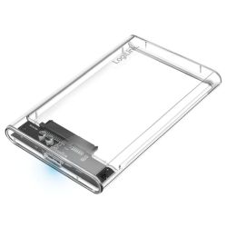 LogiLink Festplattengehäuse 2,5 transparent USB 3.0 (UA0409)