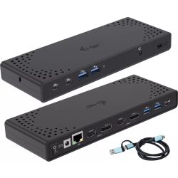 Dual Display Docking Station Gen2 schwarz USB-C 3.1 (CADUA4KDOCKPDL2)