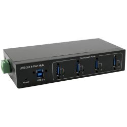 EXSYS EX-11224HMVS 4 Port USB 3.2 Gen 1 Metall HUB VIA  (EX-11224HMVS)