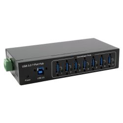 EXSYS EX-11227HMVS 7 Port USB 3.2 Gen 1 Metall HUB VIA  (EX-11227HMVS)