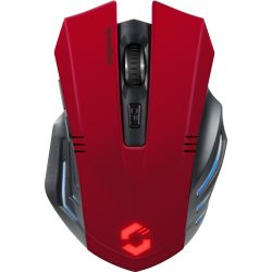 Fortus Wireless Maus rot/schwarz (SL-680100-BK-01)