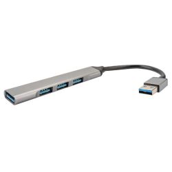 4smarts 4in1 Hub USB-A > 3x USB-A 2.0, 1x USB-A 3.0, spacegra (456909)