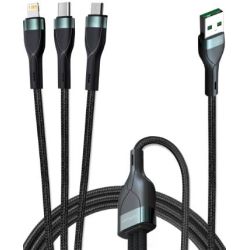 4smarts USB-A PremiumCord Multi 18W 1,5m schwarz (540439)