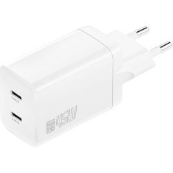 PDPlug Duos 45W GaN 2C USB-Netzladegerät weiß (540400)