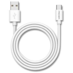 Kabel USB-A Stecker zu USB-C Stecker 1m weiß (60040121)