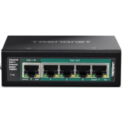 TI Hardened Industrial Railmount Gigabit Switch (TI-B541)