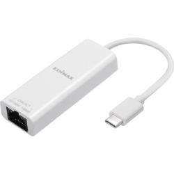 Gigabit LAN-Adapter USB-C zu RJ-45 weiß (EU-4306C)