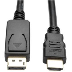 EATON TRIPPLITE DisplayPort 1.2 to HDMI Adapter Cable DP (P582-006-V2)