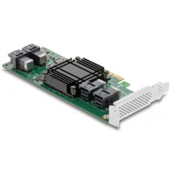 PCI Express x8 Karte zu 4 x intern SFF-8643 NVMe LP (90585)