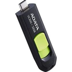 UC300 32GB USB-Stick schwarz/grün (ACHO-UC300-32G-RBK/GN)