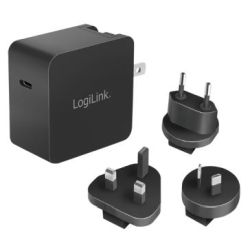 USB-C Travel Charger 65W PD 3.0 schwarz (PA0302)