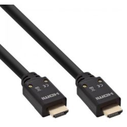 INLINE HDMI HighSpeed Kabel mit Ethernet 4K2K aktiv St/St ver (17510B)