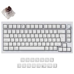 Q1 Version 1 Knob Tastatur shell white (S-P3-DE)