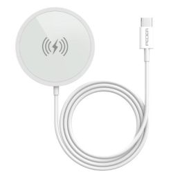 Wireless Charging Pad 15W silber/weiß (60040130)