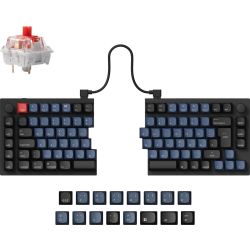 Q11 75% Split-Design Tastatur schwarz/blau (Q11-M1-DE)