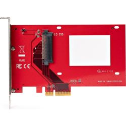 Adapterkarte PCIe 4.0 x4 zu U.3 2.5 Zoll (PEX4SFF8639U3)