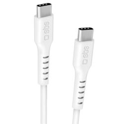 Kabel USB-C zu USB-C 100W 1.5m weiß (TECABLE15TCC100W)