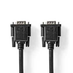 VGA-Kabel | VGA Stecker | VGA Buchse | Vernickelt | Ma (CCGL59100BK50)