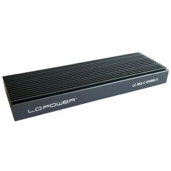 LC-M2-C-NVME-3 SSD-Gehäuse schwarz USB-C 3.1 (LC-M2-C-NVME-3)