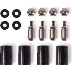 Core Push Mounting 17mm M3/M4/UNC 6-32 4er-Pack (15724)